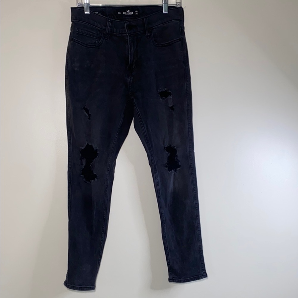 Hollister Black Skinny Jeans Advanced Stretch Fit